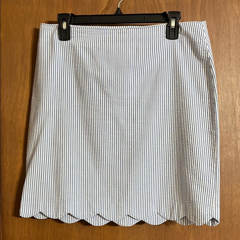Striped Talbots skirt size 8p